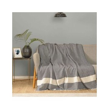 Karaca Home Wilma Lacivert 170x210 cm Koltuk Örtüsü