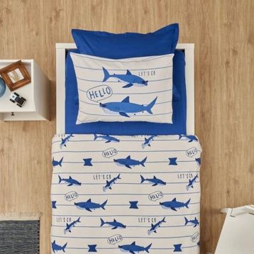 Karaca Home Young Shark Tek Kişilik Blue Pike Takımı