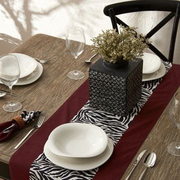 Karaca Home Zebra Desenli 140x200 cm Runner