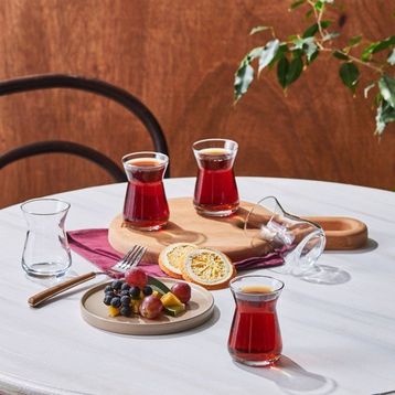 Karaca İrem 6'lı Çay Bardağı Seti