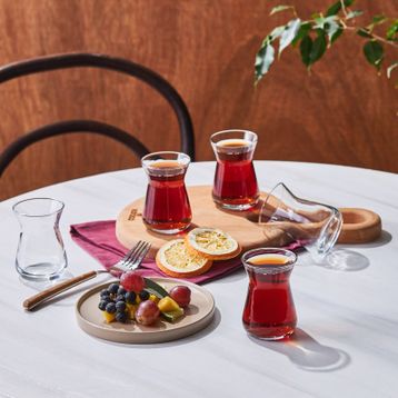 Karaca İrem 6'lı Çay Bardağı Seti