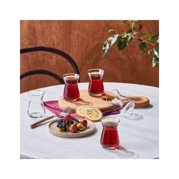 Karaca İrem 6'lı Çay Bardağı Seti