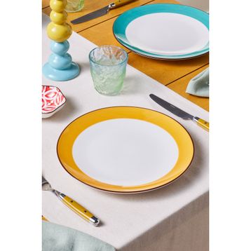 Karaca Jofy 27 cm Sarı Servis Tabağı