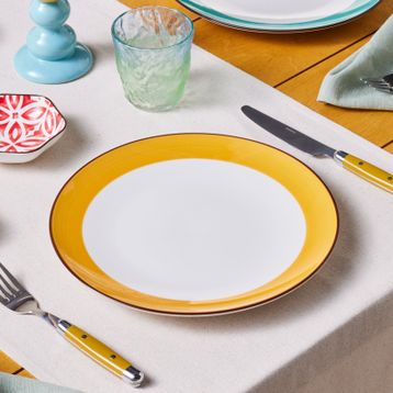 Karaca Jofy 27 cm Sarı Servis Tabağı