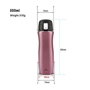 Karaca Jüpiter Sızdırmaz Çelik 500 ml Rosegold Termos