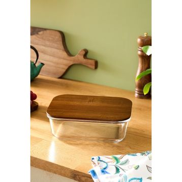 Karaca Karya Acacia Şeffaf 1300 ml Saklama Kabı