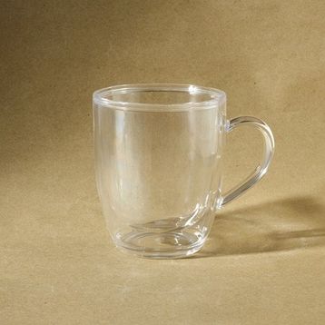 Karaca Karya Akrilik Şeffaf 360 ml Çift Cidarlı Kupa