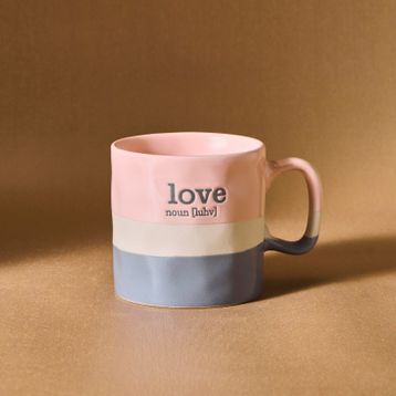 Karaca Love 450 ml Pembe Kupa
