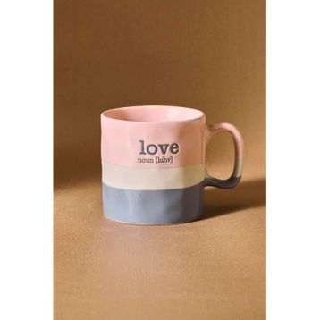 Karaca Love 450 ml Pembe Kupa