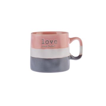 Karaca Love 450 ml Pembe Kupa