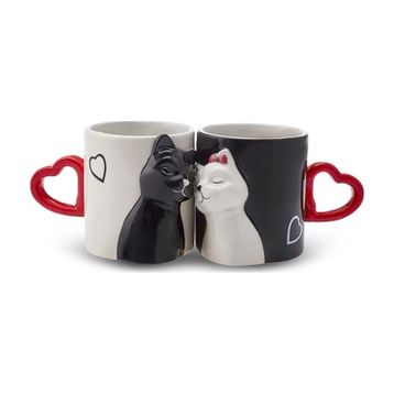 Karaca Love Cat 2'li 310 ml Kupa