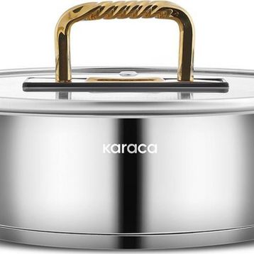 Karaca Maçka 20 cm Gold Çelik Sahan