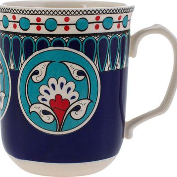 Karaca Mai Selçuklu Serisi 2'li Mug Balık Kupa