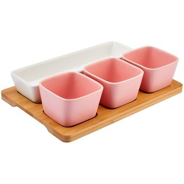 Karaca Malia 4'lü Pembe Çerezlik