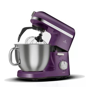 Karaca Mastermaid Chef Pro Çift Kollu 1750 W 5 lt Grape Purple Hamur Yoğurma Makinesi