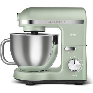 Karaca Mastermaid Chef Pro Çift Kollu 1750 W 5 lt Soft Green Hamur Yoğurma Makinesi
