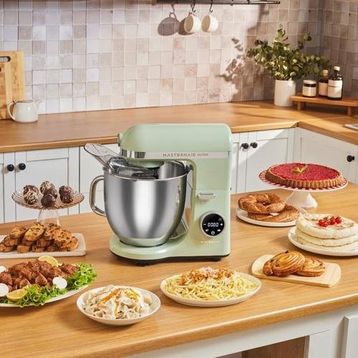 Karaca Mastermaid Chef Ultra D2000 W 7 lt Dijital Ekranlı Cabbage Green Hamur Yoğurma Makinesi