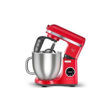 Karaca Mastermaid Chef Ultra D2000 W Dijital Ekranlı 7 lt Imperial Red Hamur Yoğurma Makinesi
