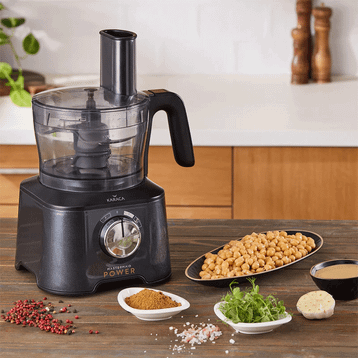 Karaca Mastermaid Power Multifunctional 10 in 1 Siyah 2000 W Mutfak Robotu