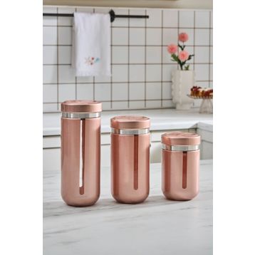 Karaca Mastermaid Rosegold Saklama Kabı Set