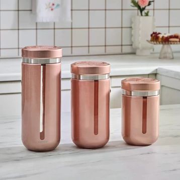 Karaca Mastermaid Rosegold Saklama Kabı Set