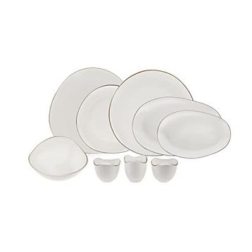 Karaca Middle Gold 56 Parça Yemek Takımı