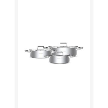 Karaca Montreal İndüksiyon Tabanlı 6 Parça Çelik Sahan Set