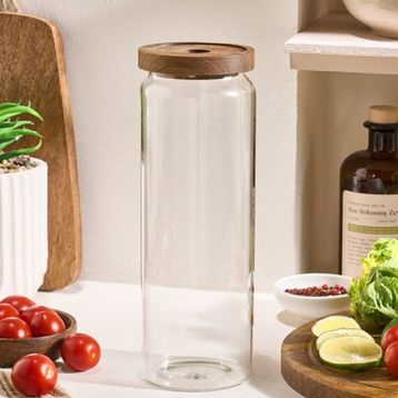 Karaca Mova 1000 ml Akasya Kaşıklı Saklama Kabı