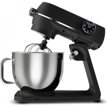 Karaca Multichef Artisan Digital Ekran 7 Litre Döküm Siyah 1800W Stand Mikser