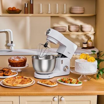 Karaca Multichef Ultra Porcelain White 2000 W 7 lt Stand Mikser