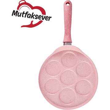 Karaca Mutfaksever Pembe 26 cm Waffle Tavası