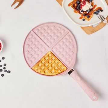 Karaca Mutfaksever Pembe 26 cm Waffle Tavası