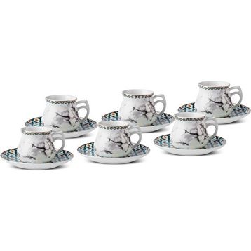 Karaca Nepal 80 ml 6 Kişilik Kahve Fincanı