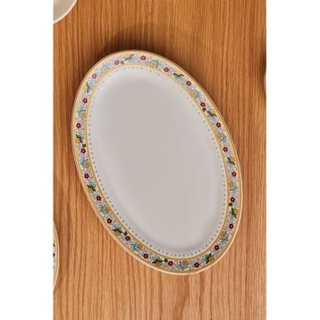 Karaca Nevra 30 CM Kayık Tabak