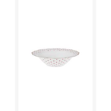 Karaca New Romantic Puantiyeli 17 cm Kırmızı Kase