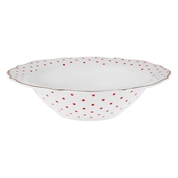 Karaca New Romantic Puantiyeli 17 cm Kırmızı Kase