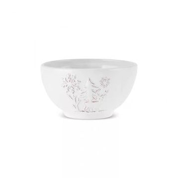 Karaca New Year Yılbaşı Snowy 14 cm Beyaz Kase