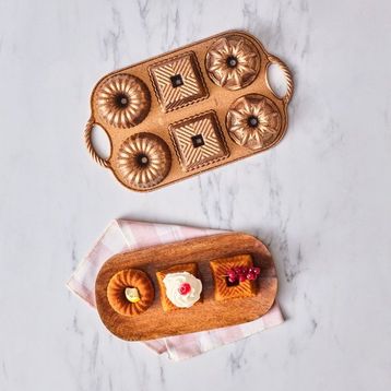 Karaca Noxis 6'lı Gold Muffin Döküm Kek Kalıbı