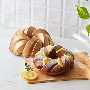 Karaca Örgü Gold Döküm 26 cm Kek Kalıbı