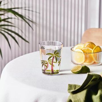 Karaca Palmera Şeffaf 430 ml Akrilik Su Bardağı