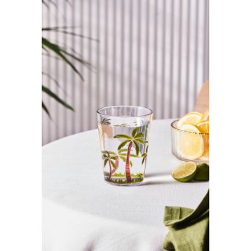 Karaca Palmera Şeffaf 430 ml Akrilik Su Bardağı