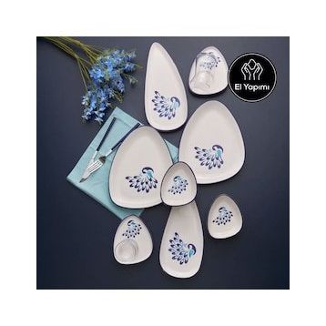 Karaca Peacock 24 Parça 6 Kişilik Kahvaltı Seti