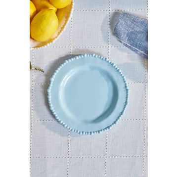 Karaca Perla 23 cm Mavi Melamin Pasta Tabağı