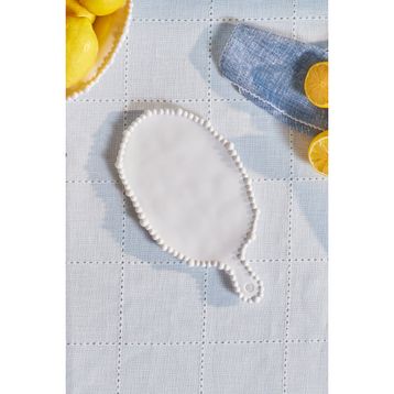 Karaca Perla 28 cm Beyaz Melamin Peynir Tabağı