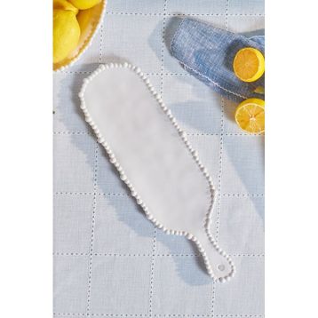 Karaca Perla 43 cm Beyaz Melamin Peynir Tabağı