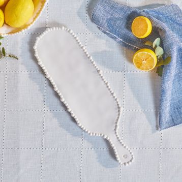 Karaca Perla 43 cm Beyaz Melamin Peynir Tabağı