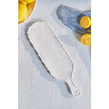 Karaca Perla 43 cm Beyaz Melamin Peynir Tabağı