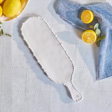 Karaca Perla 43 cm Beyaz Melamin Peynir Tabağı