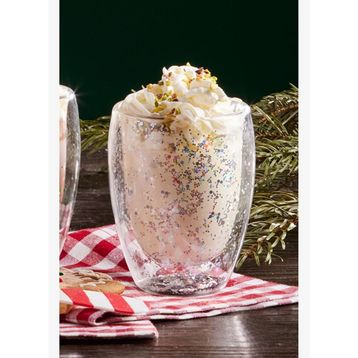Karaca Pia Silver Glitter 350 ml Su Bardağı