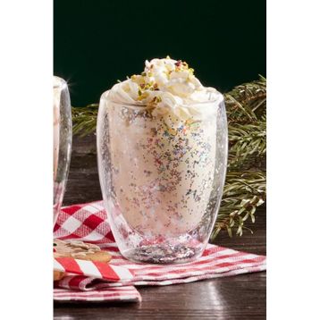 Karaca Pia Silver Glitter 350 ml Su Bardağı